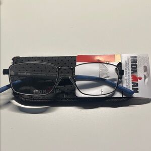 Foster Grant Ironman Black Eyeglasses